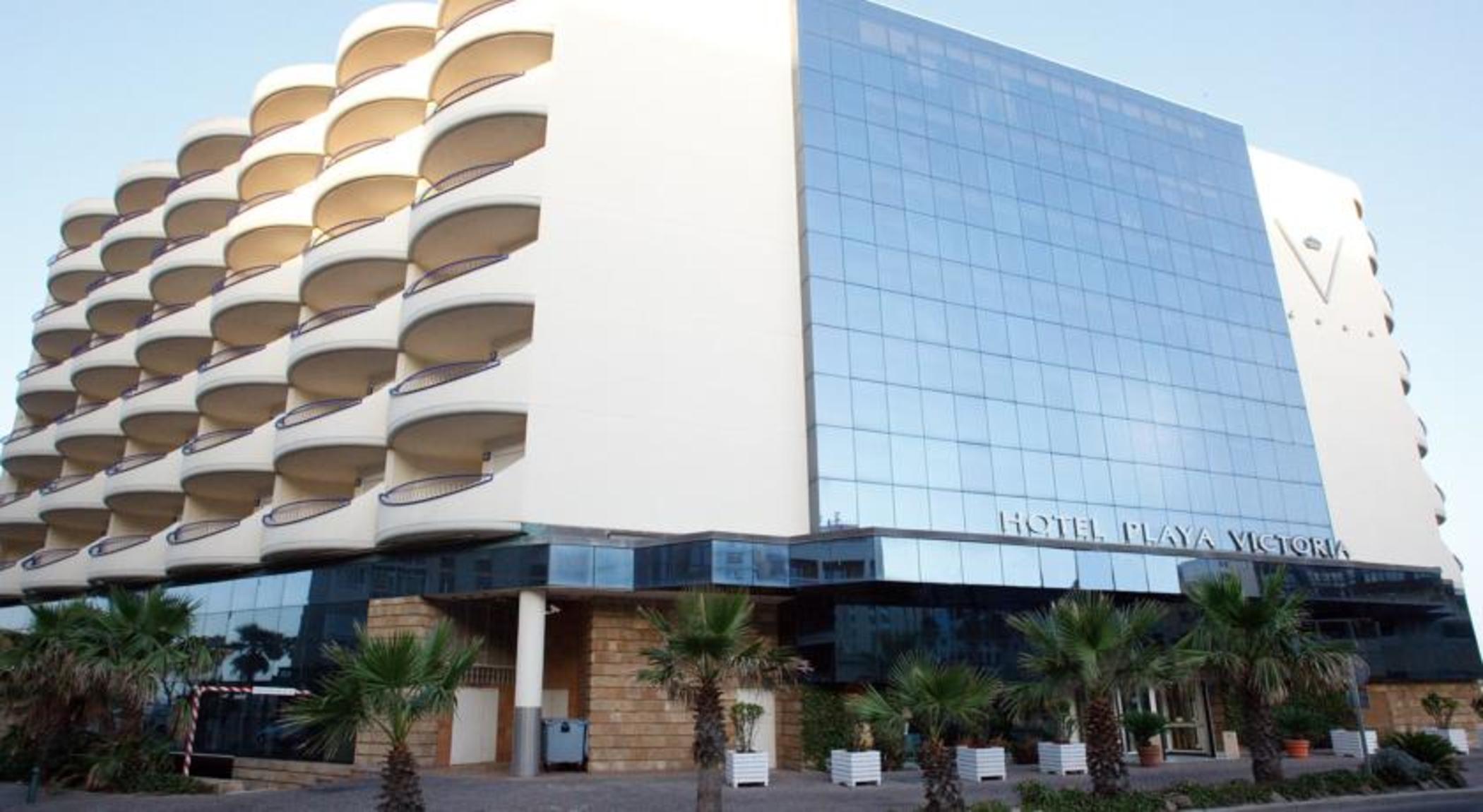 Hotel Playa Victoria Cadiz Exterior photo