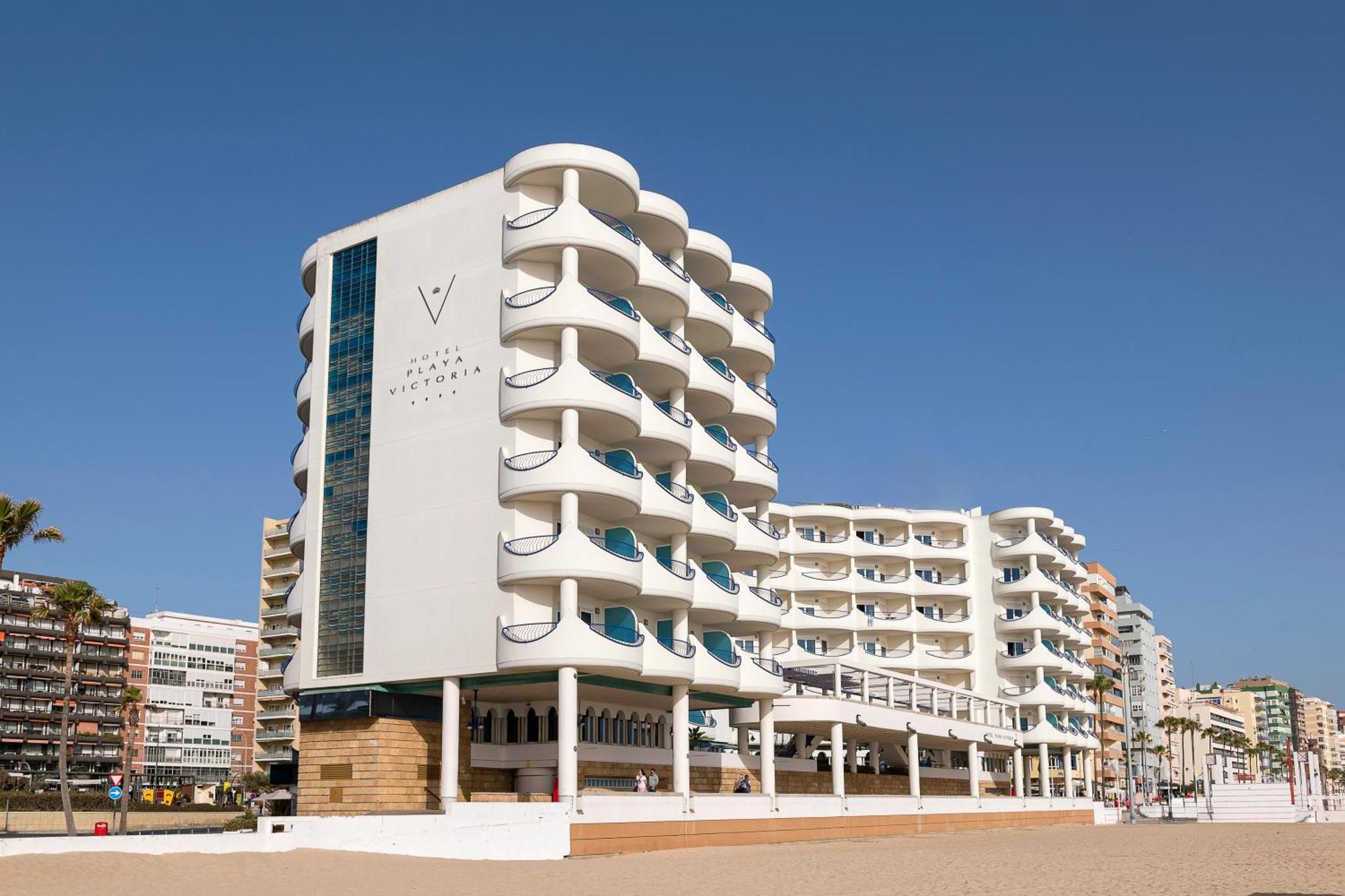 Hotel Playa Victoria Cadiz Exterior photo