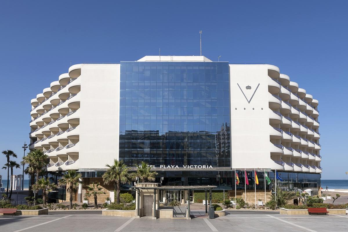 Hotel Playa Victoria Cadiz Exterior photo